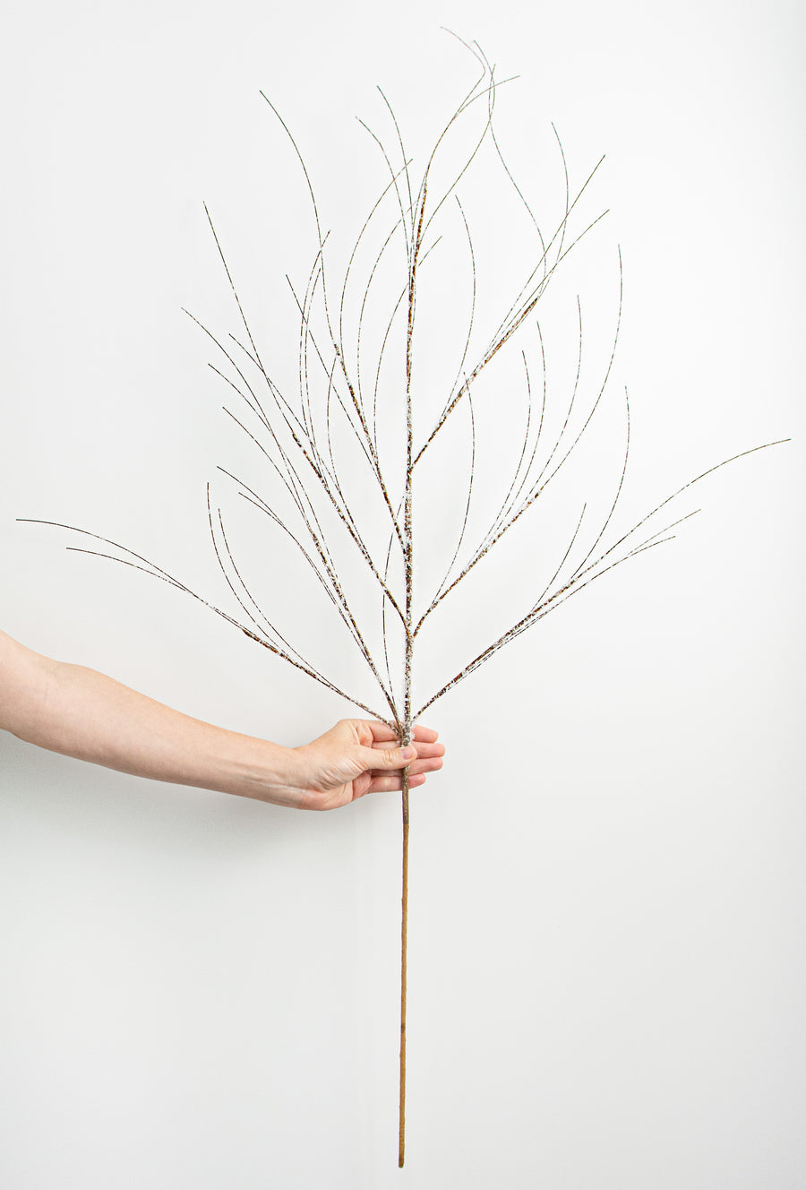 37" Iced Grass Spray: Natural detail photo 3