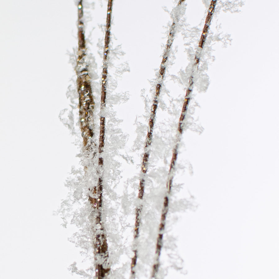 37" Iced Grass Spray: Natural detail photo 4