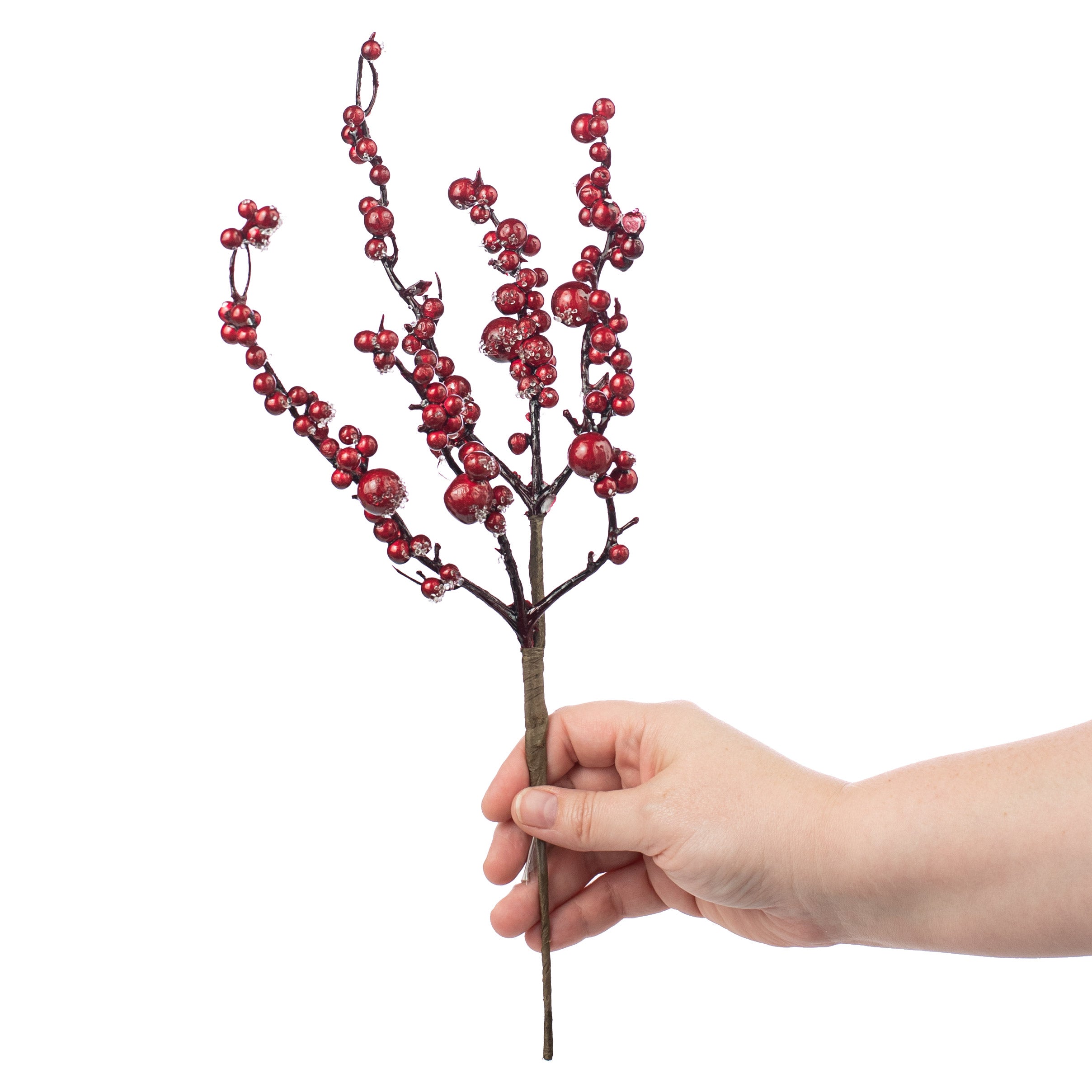 14" Iced Soft Berry Spray Lifestyle Photo