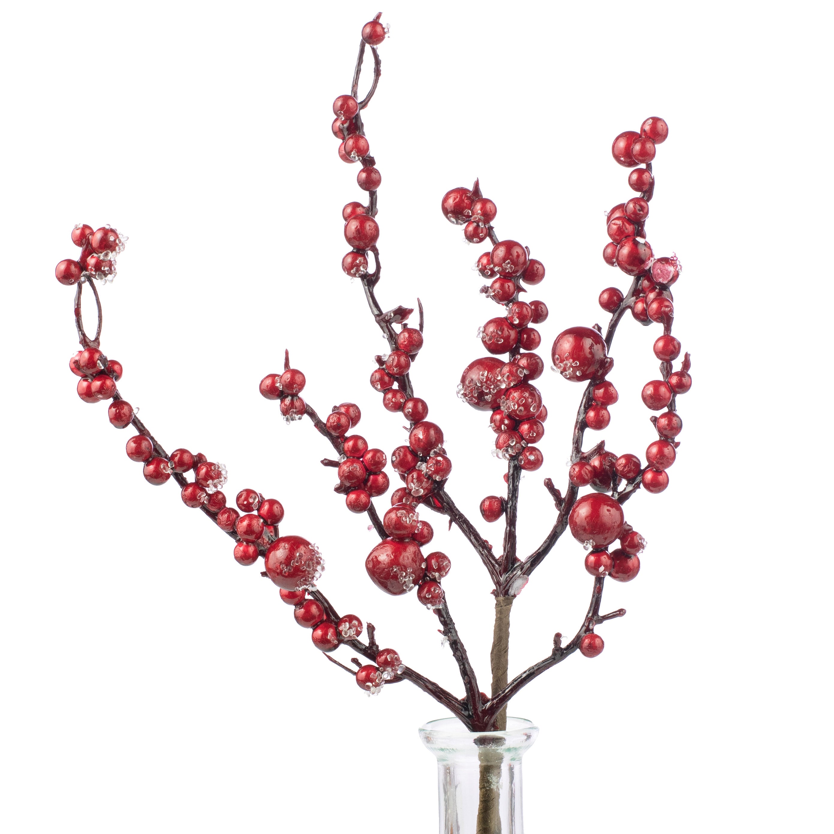 14" Iced Soft Berry Spray Item Number: XX195524
