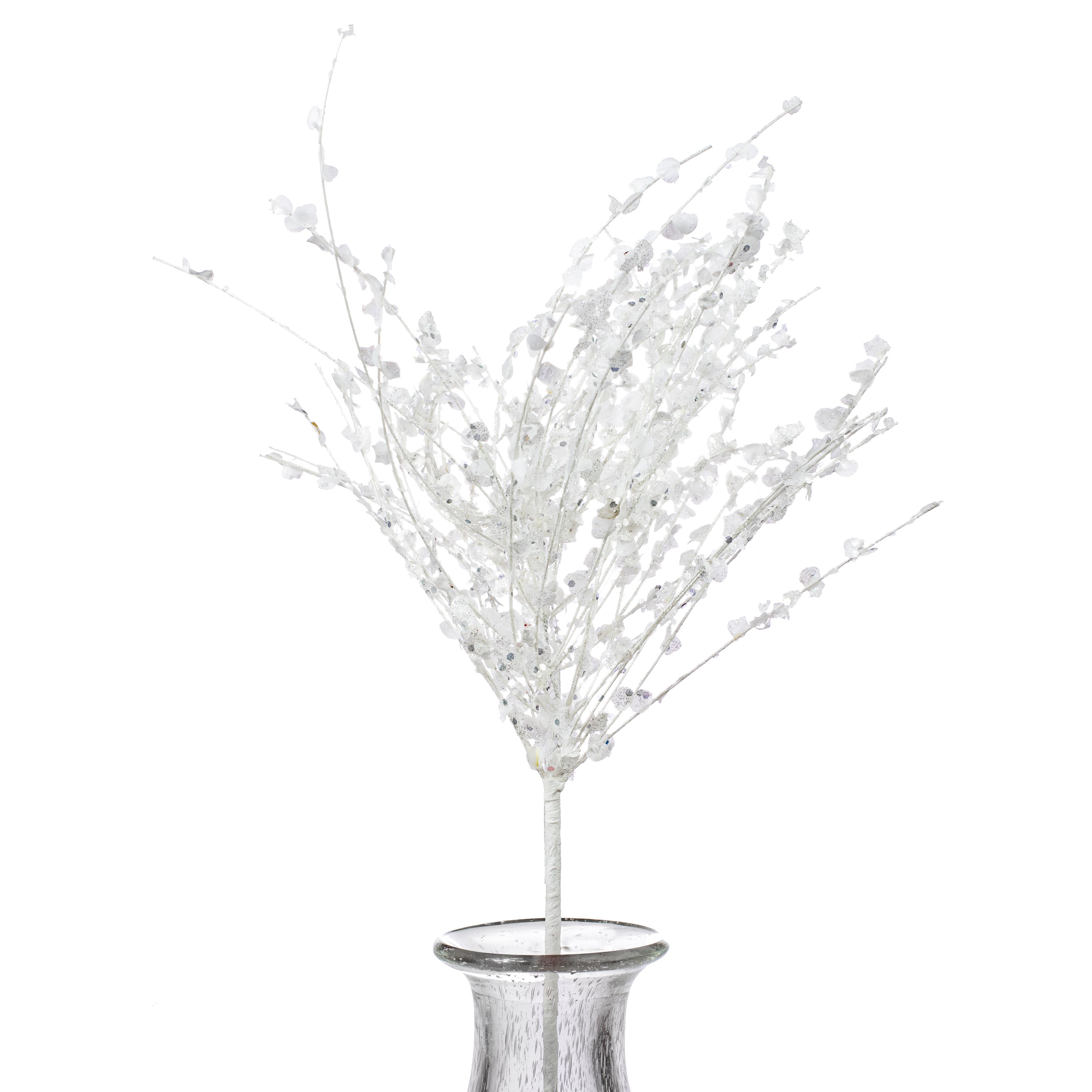 29" Iced Starburst Spray: White Item Number: 271636