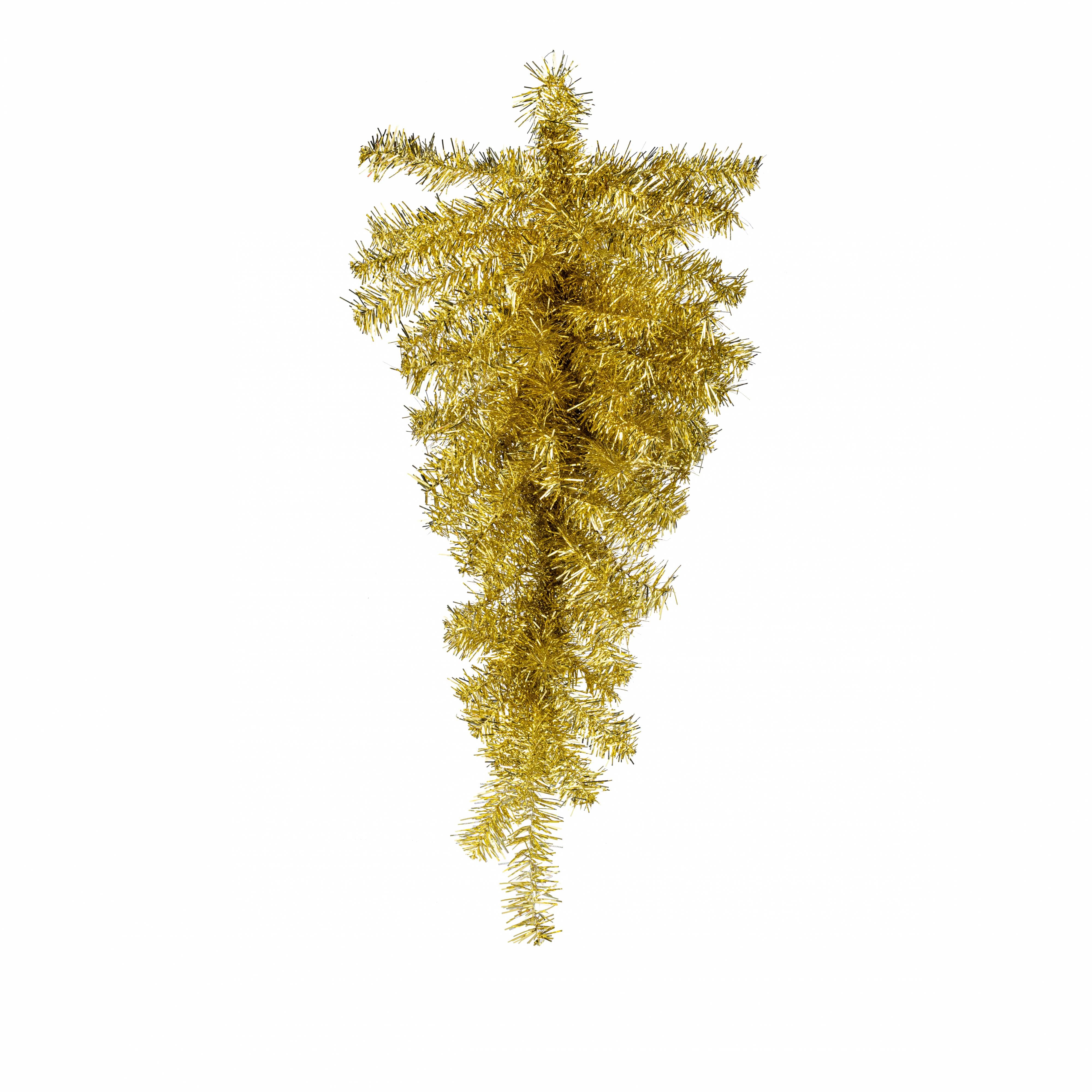 30" Pine Teardrop Swag: Metallic Gold (70 Tips)