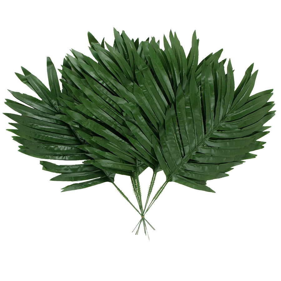 16" Green Palm Leaf (12)