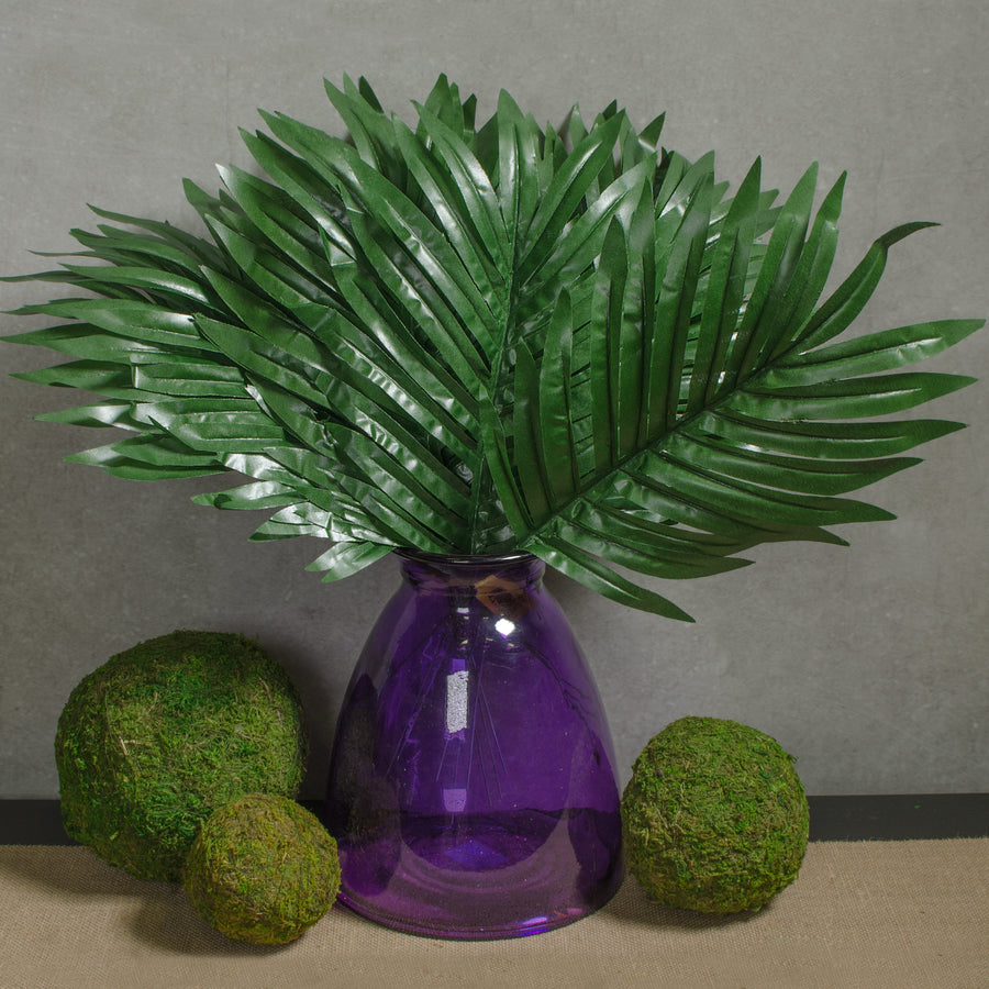 16" Green Palm Leaf (12)