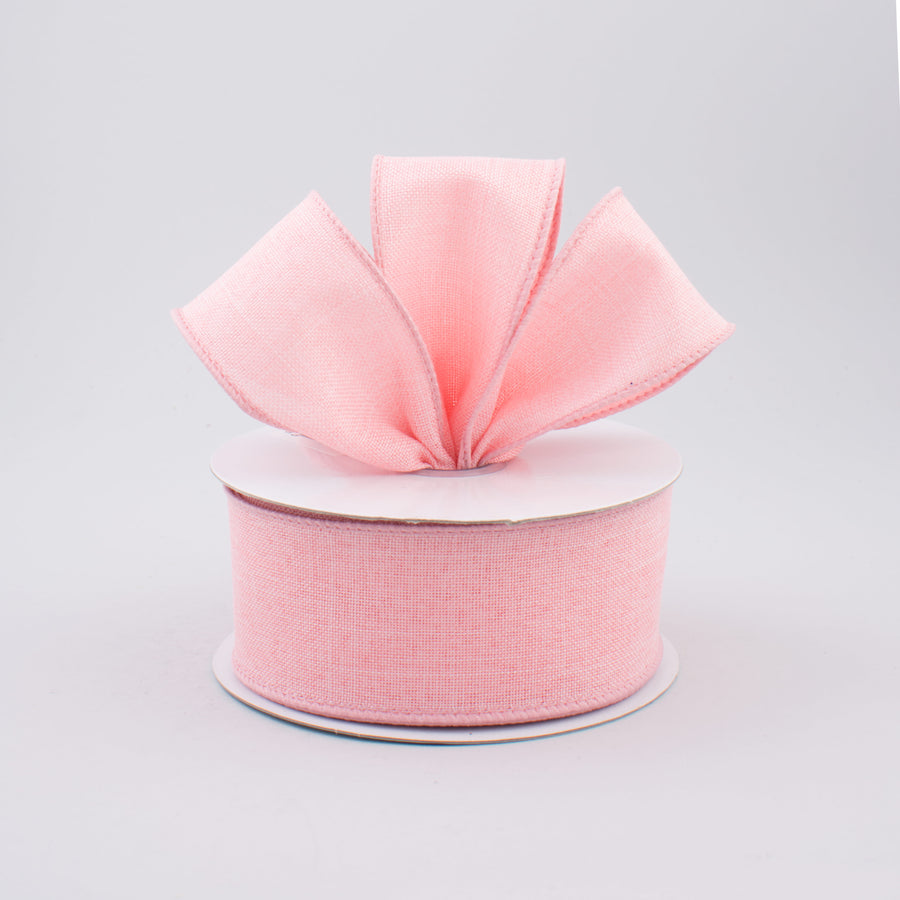 1.5" Royal Canvas Ribbon: Rose Pink (10 Yards)