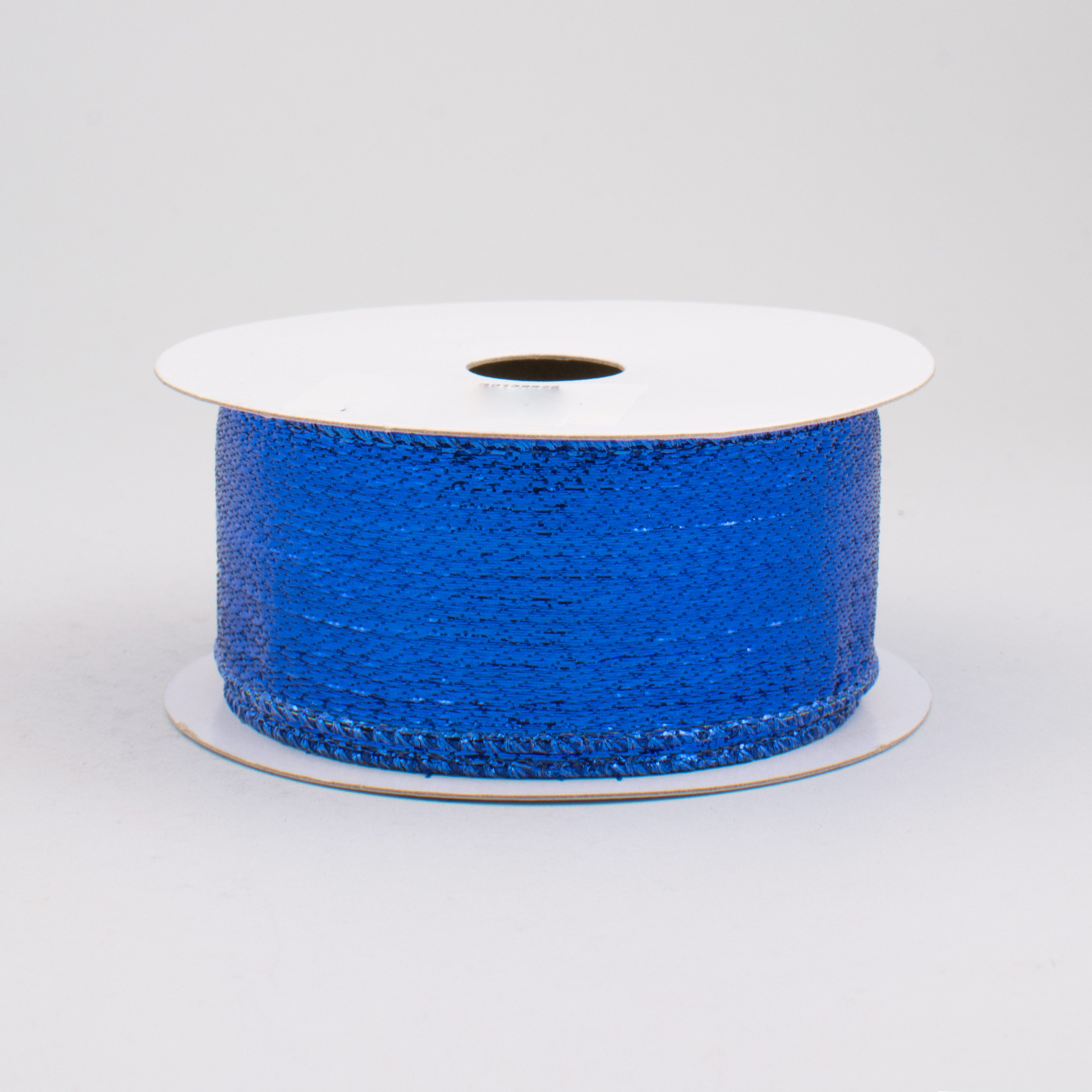 1.5" Metallic Lamé Ribbon: Royal Blue (10 Yards)