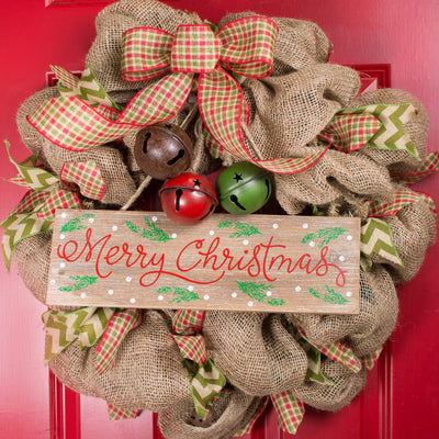 3" Jingle Bell Ornament: Rust