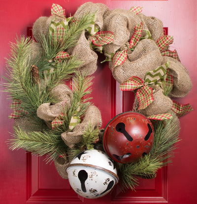 7" Jumbo Jingle Bell: Red