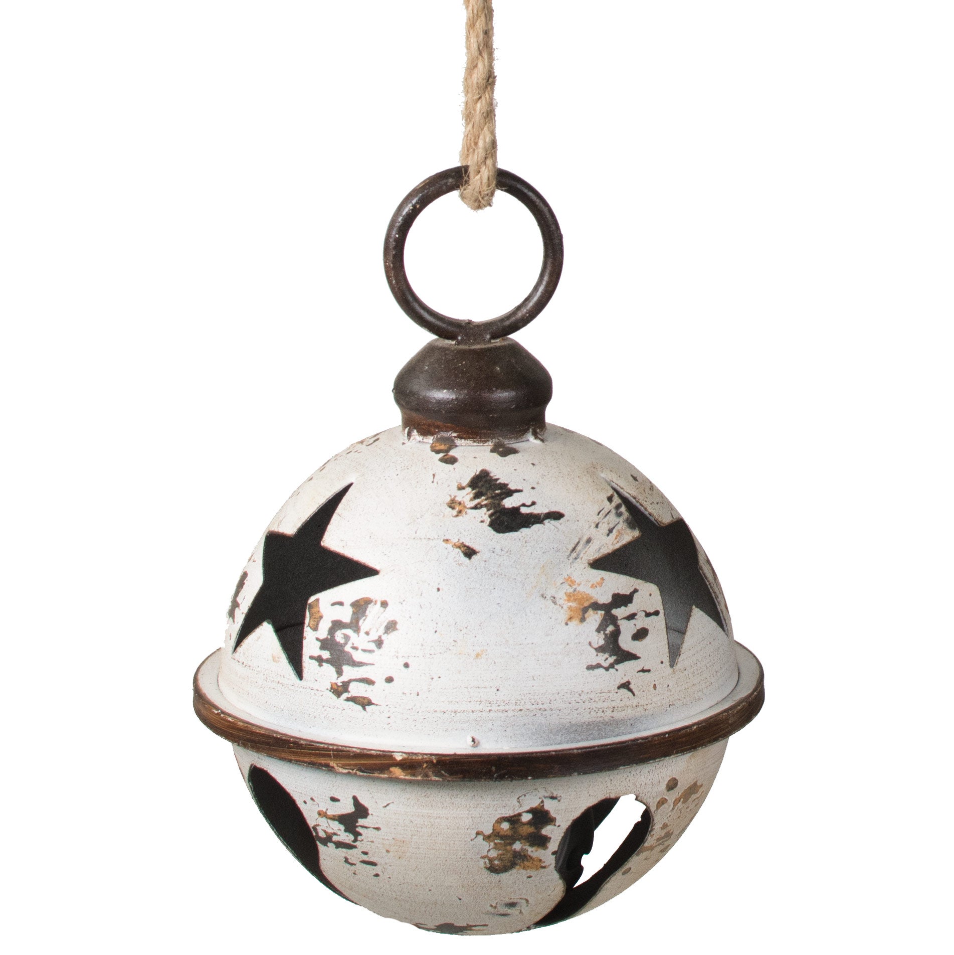 7" Jumbo Jingle Bell: White