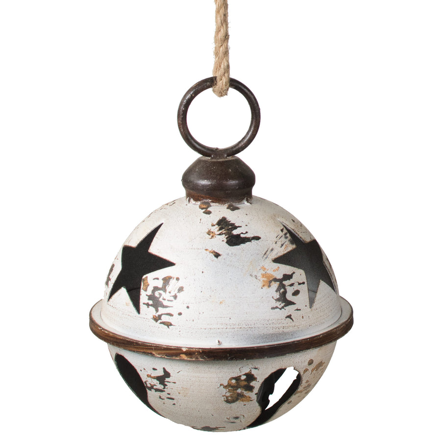 7" Jumbo Jingle Bell: White