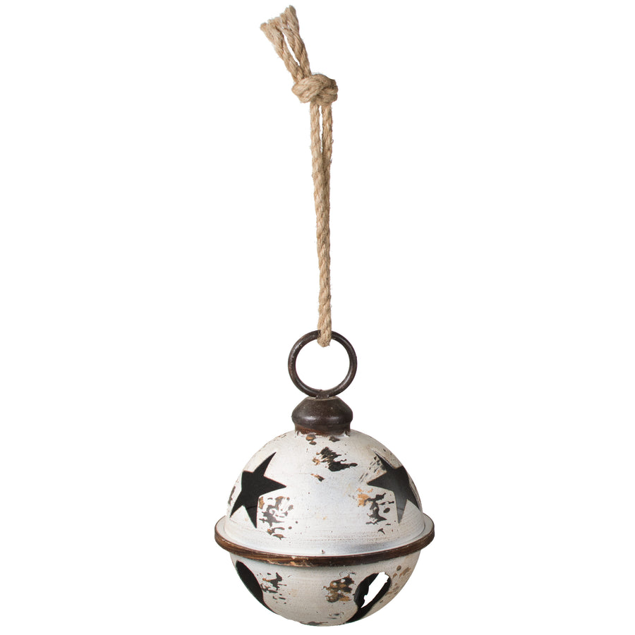 7" Jumbo Jingle Bell: White