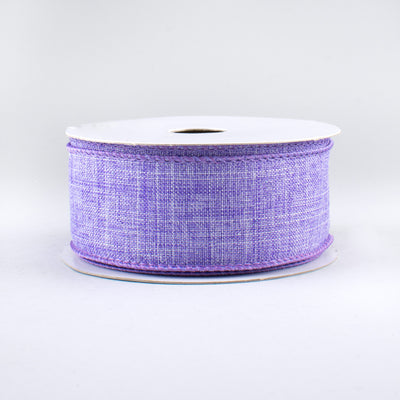 1.5" Royal Canvas Ribbon: Lavender (10 Yards)