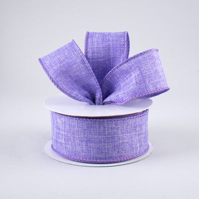 1.5" Royal Canvas Ribbon: Lavender (10 Yards)