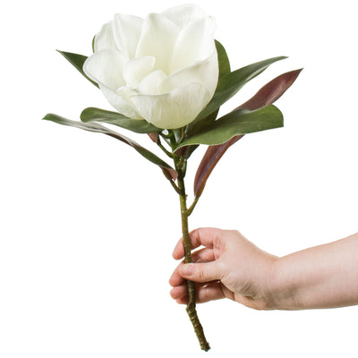 17" Magnolia Flower Stem
