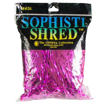 Metallic Shred: Hot Pink