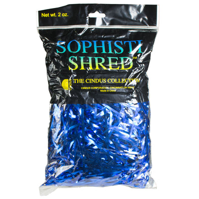 Metallic Shred: Royal Blue