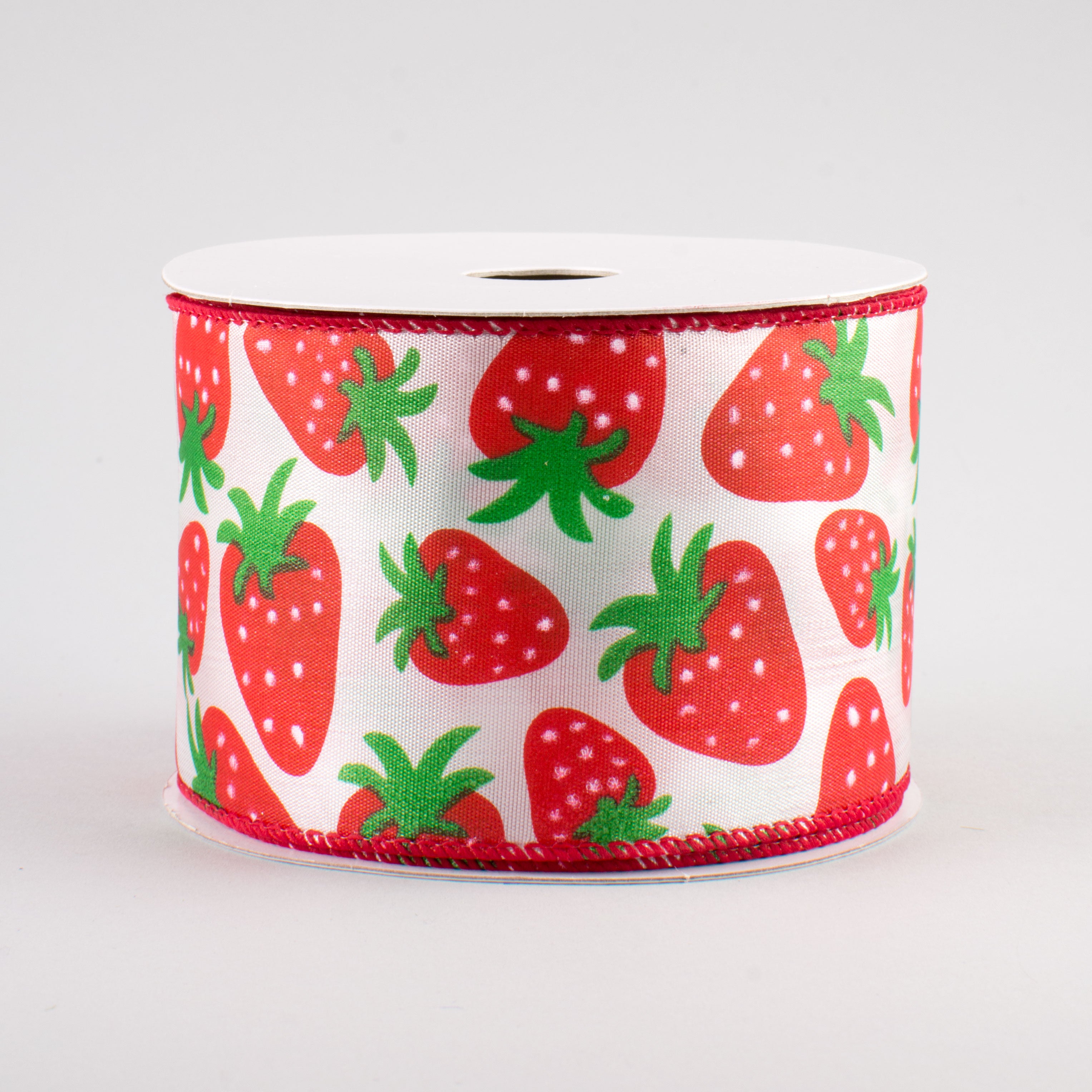 2.5" Strawberry Ribbon (10 Yards)