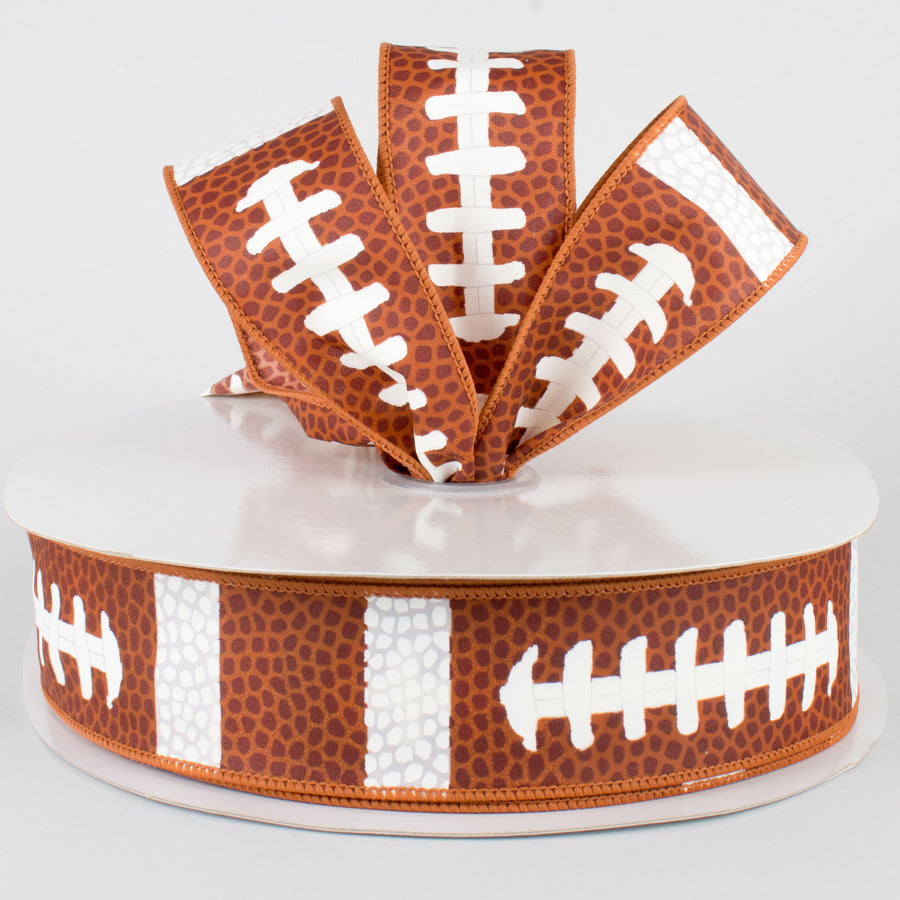 1.5" Football Laces Ribbon (50 Yards)