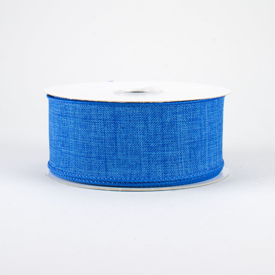1.5" Royal Canvas Ribbon: Royal Blue (10 Yards)