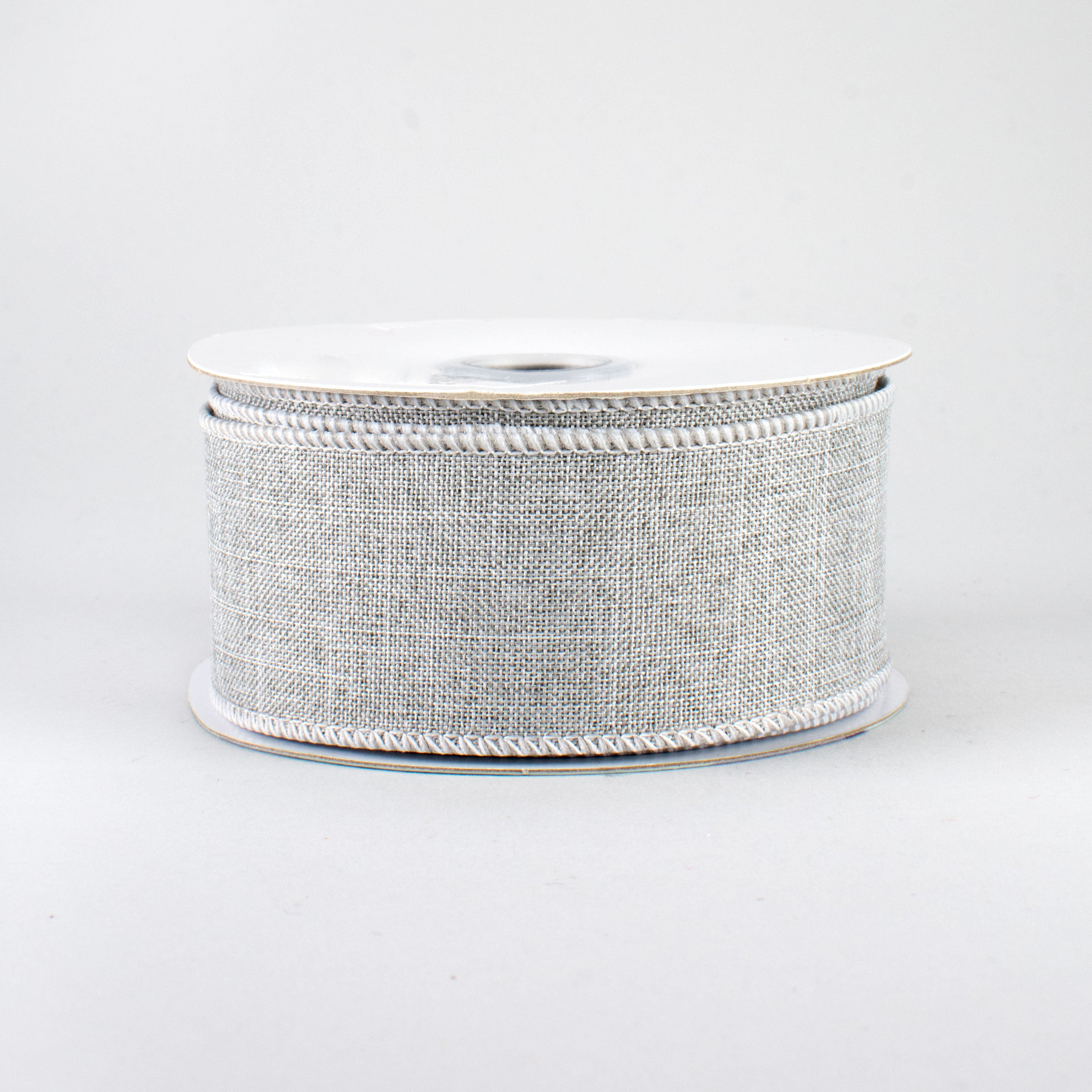 1.5" Royal Canvas Ribbon: Light Grey (10 Yards)