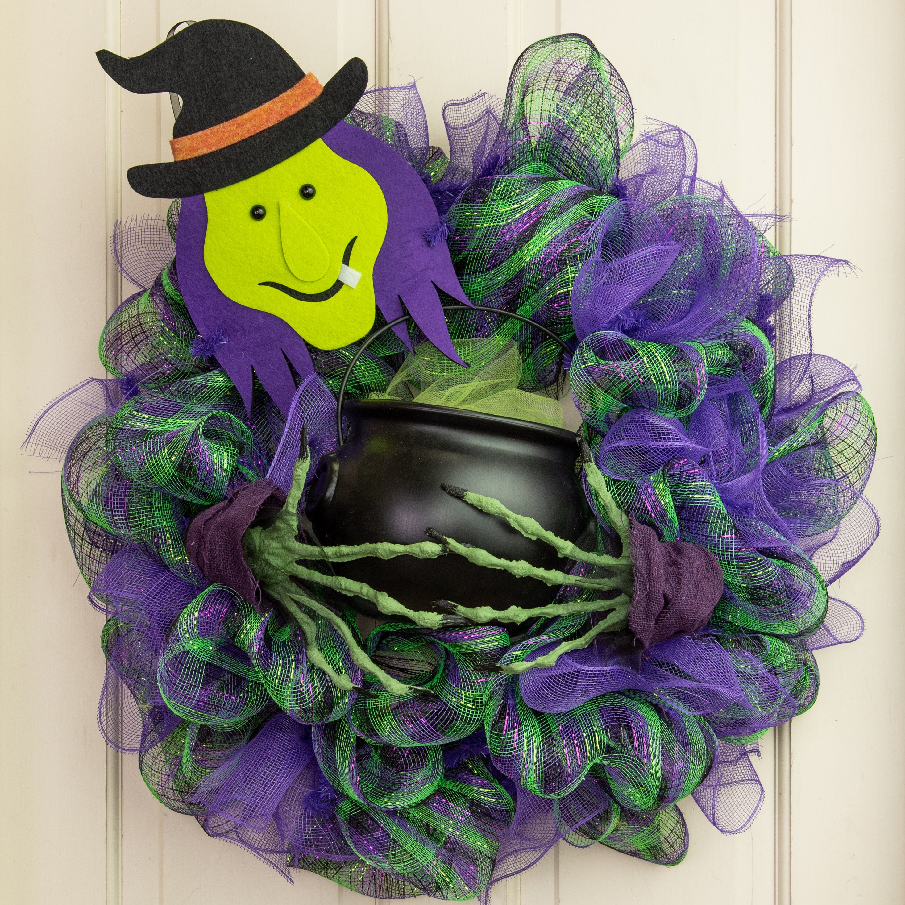 12.5" Foam Witch Head Ornament
