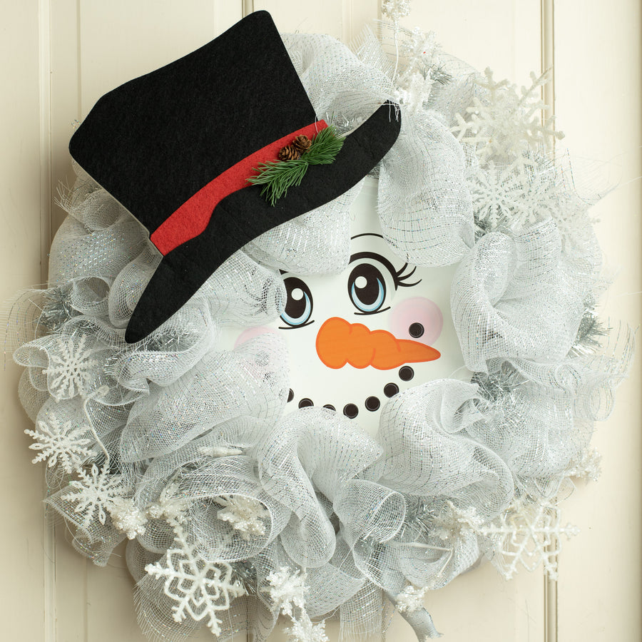 14" Felt & Foam Top Hat Ornament