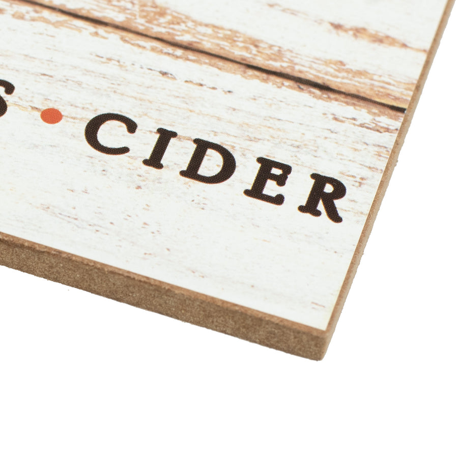 10" Wooden Sign: Farm Fresh Pumpkins