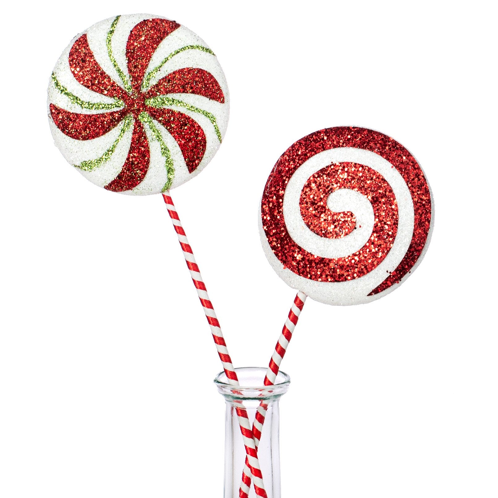 12" Peppermint Picks (Set of 2)