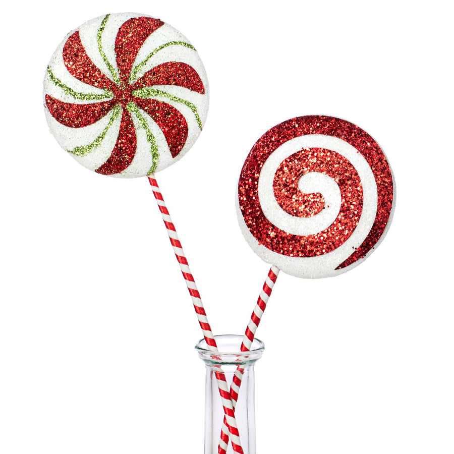 12" Peppermint Picks (Set of 2)