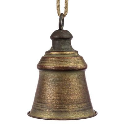 8" Jumbo Liberty Bell: Antique Rustic Gold