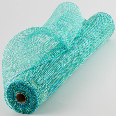 21" Fabric Mesh: Aqua