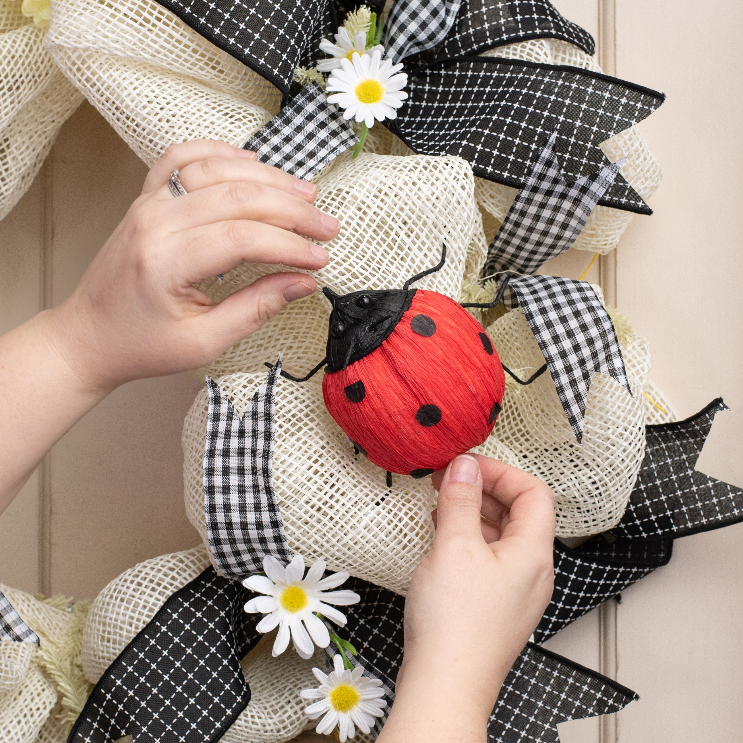 4" Ladybug Ornament