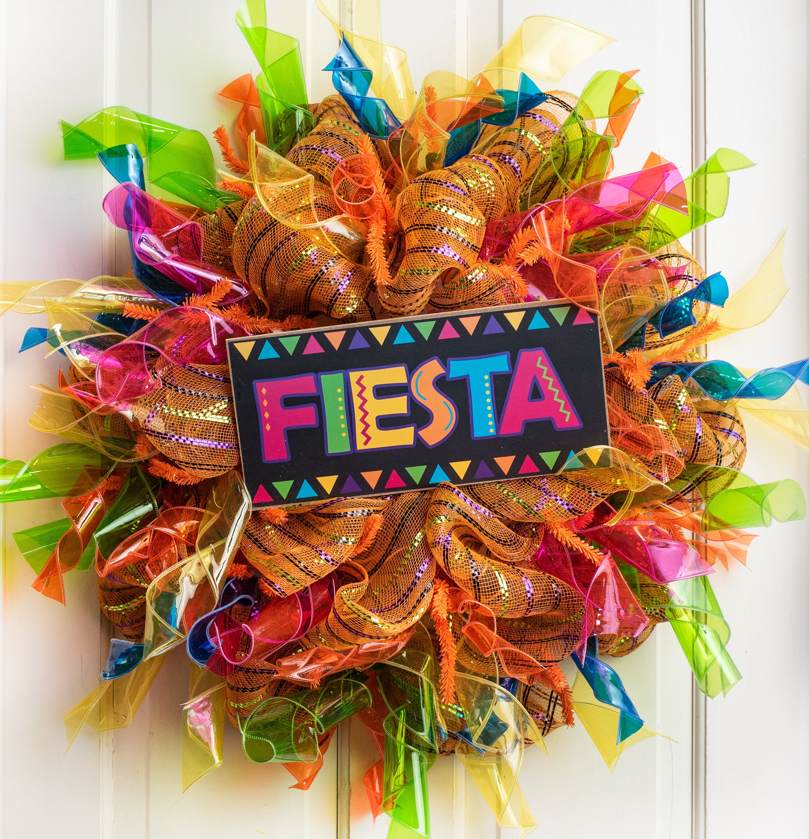 12" Wooden Sign: Fiesta