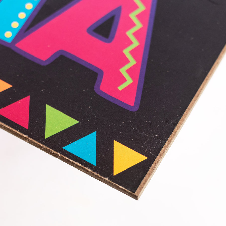 12" Wooden Sign: Fiesta