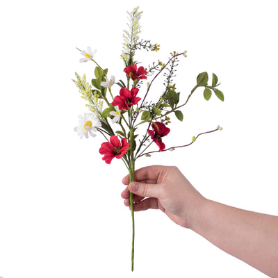 16" Floral Mix Pick: Daisy & Geranium