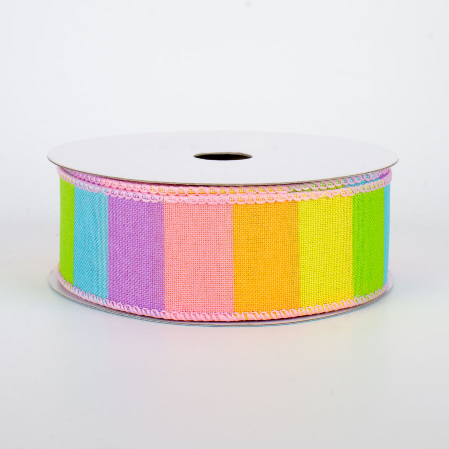 1.5" Horizontal Rainbow Ribbon (10 Yards)