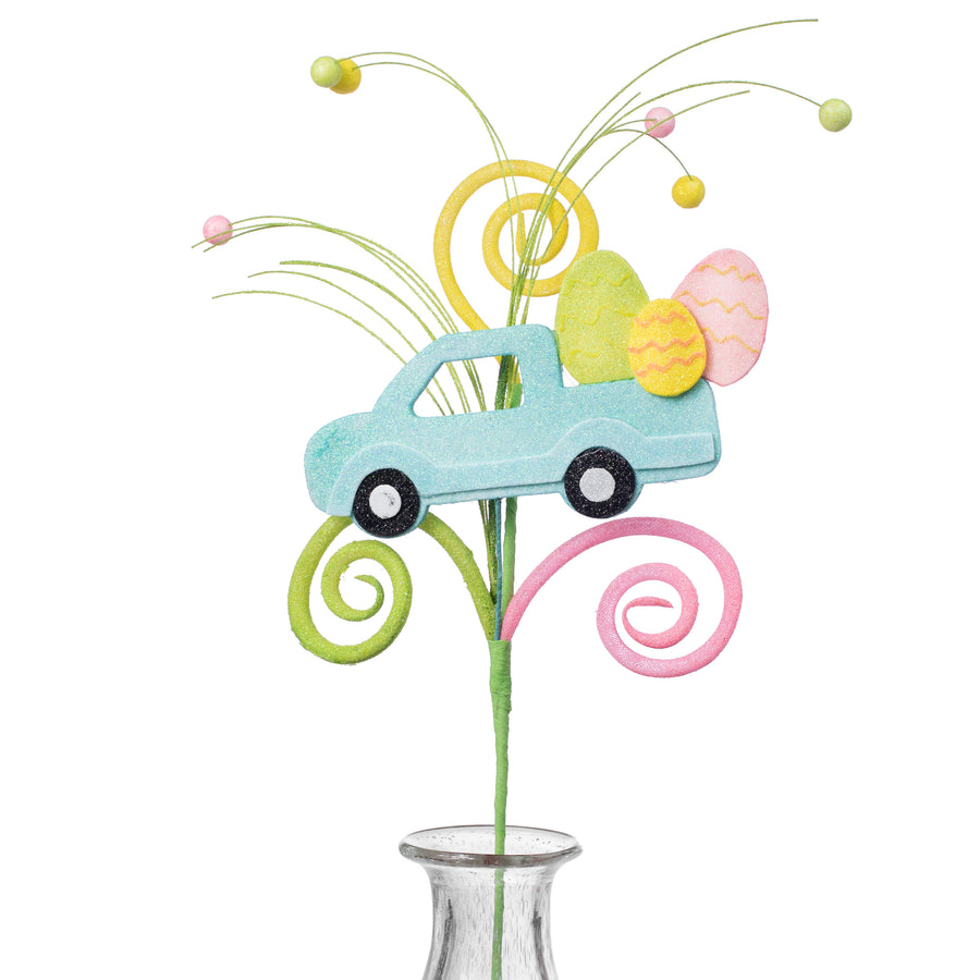 28" Glitter Easter Egg Truck Spray