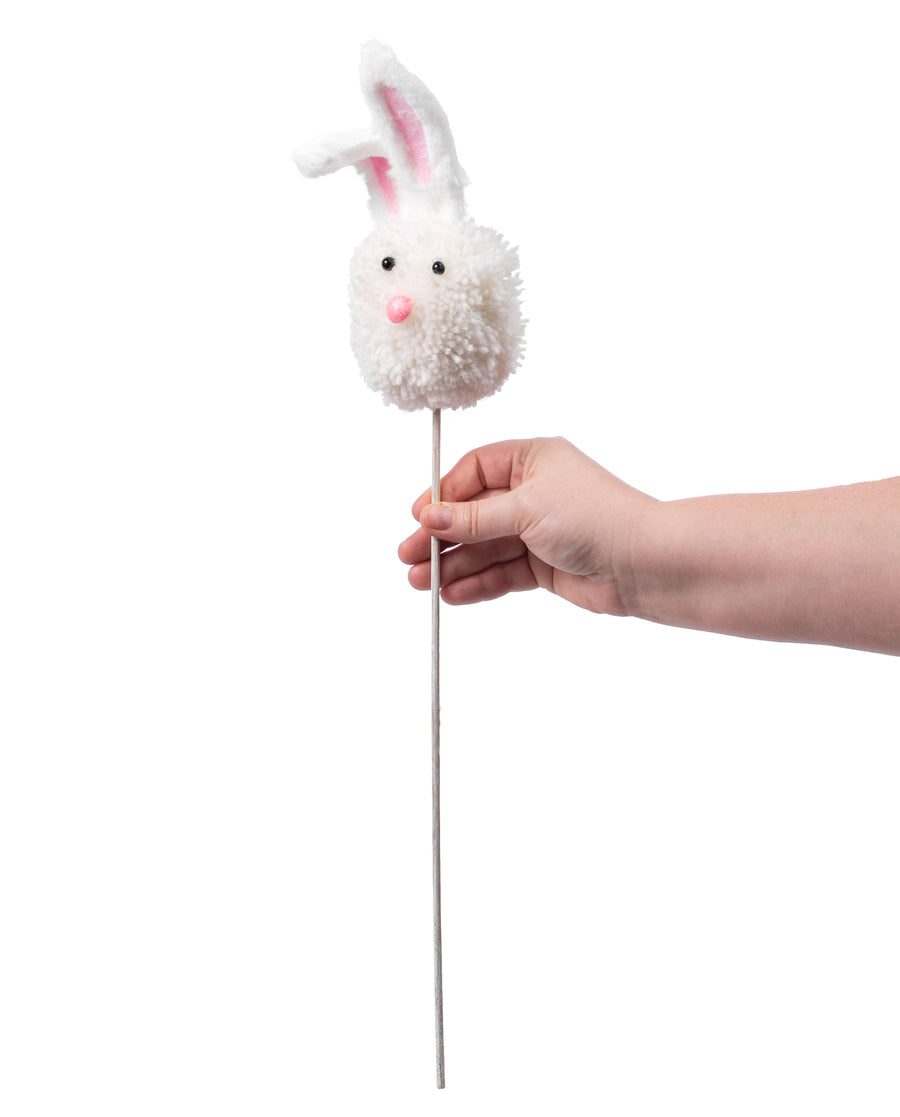 20" Pom Pom Bunny Pick