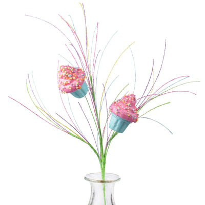 16" Cupcake Pick: Pink