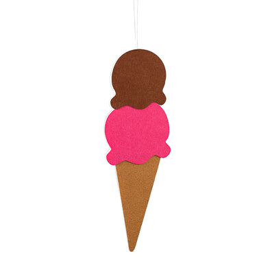 12" Foam Ice Cream Cone Ornament