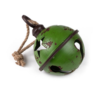 7" Jumbo Jingle Bell: Antique Green