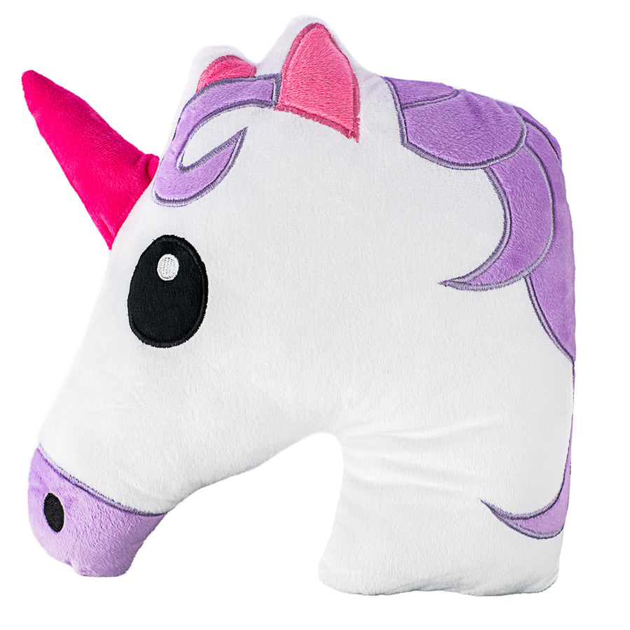 12" Plush Unicorn Emoji