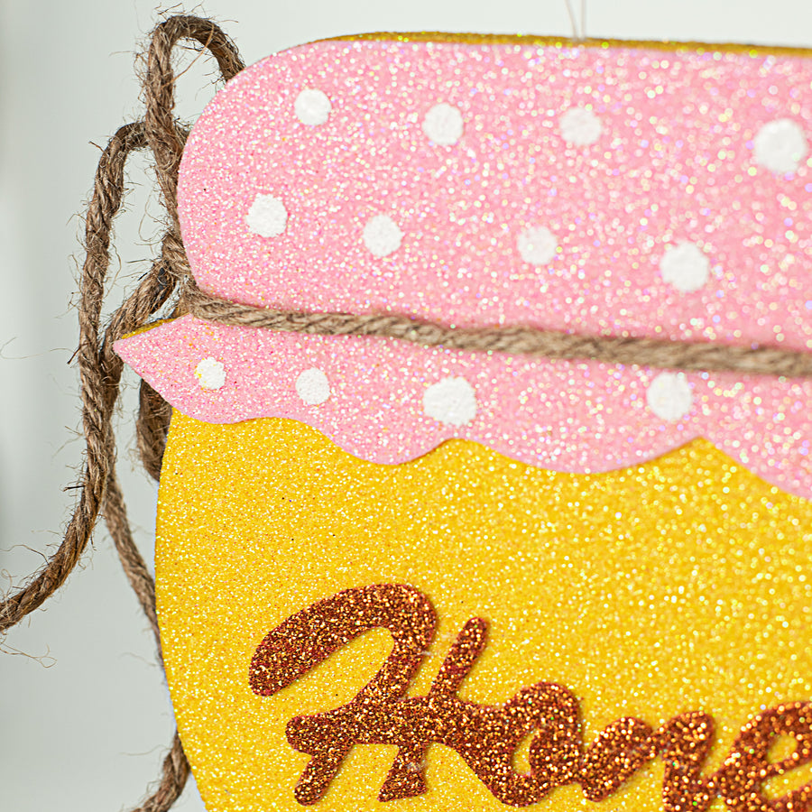 8" Bee's Honey Pot Ornament