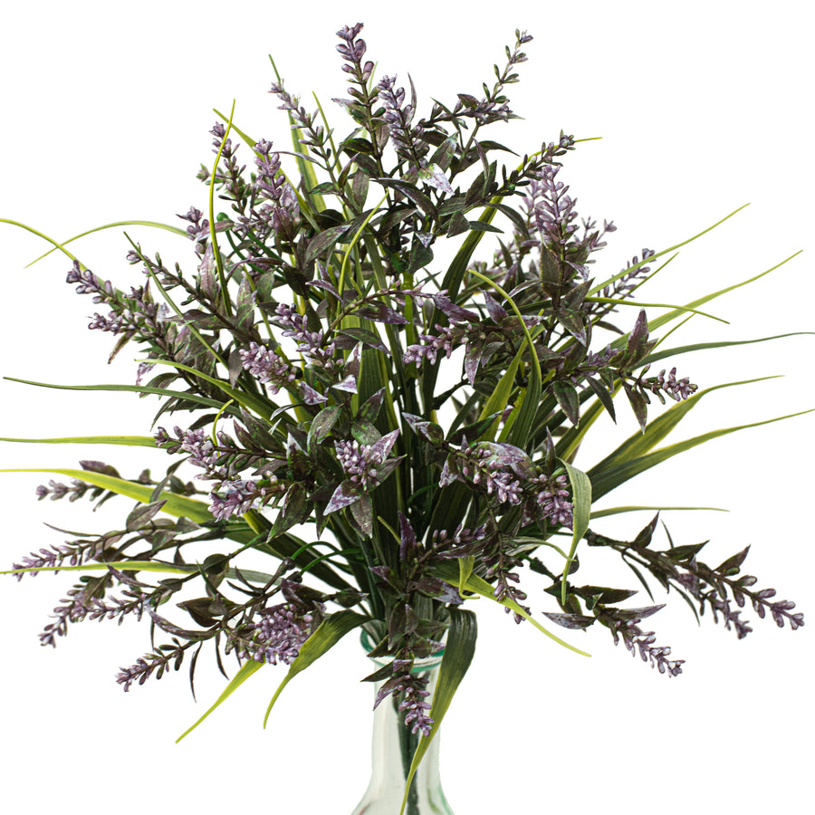 15" Lavender Bush: Purple