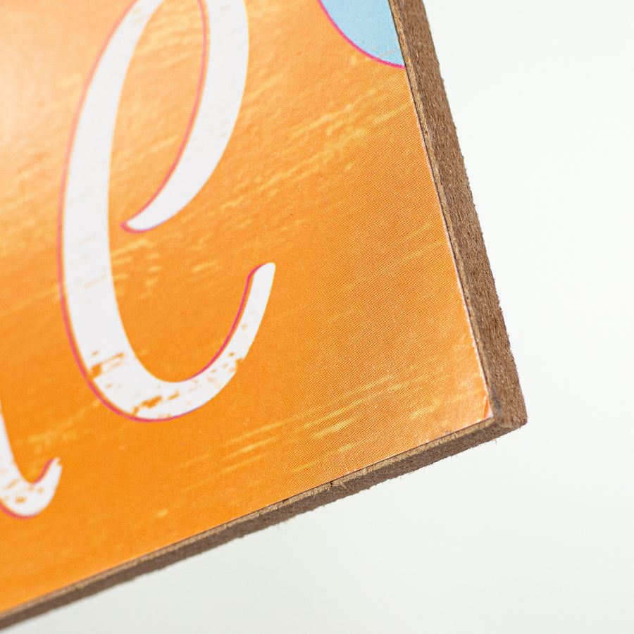 12" Wooden Sign: Flip Flops Welcome