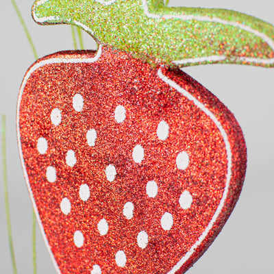 27" Whimsical Strawberry Spray
