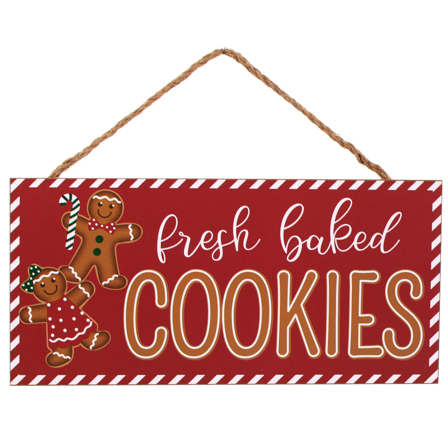 12" Wooden Sign: Gingerbread Cookies