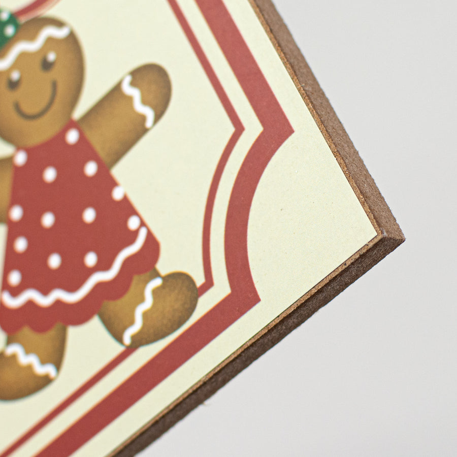 12" Wooden Sign: Gingerbread Bakery