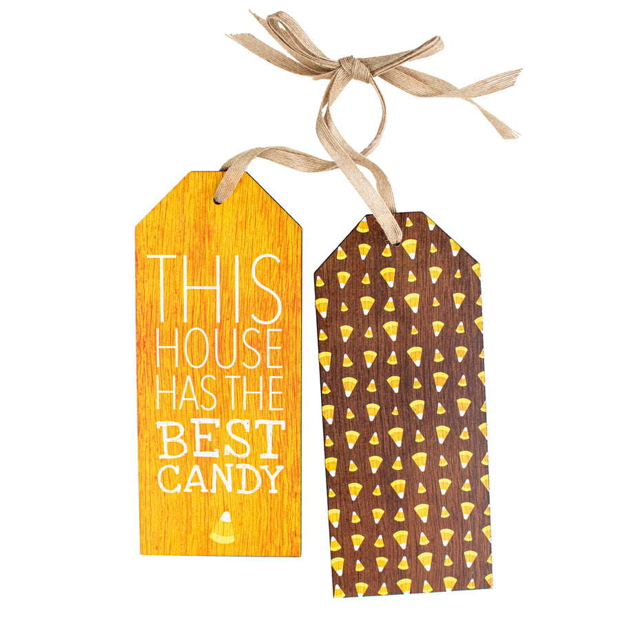 10" Tag Sign Greeter: Best Candy
