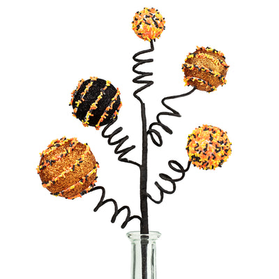 16" Cake Pop Sprinkle Pick: Halloween